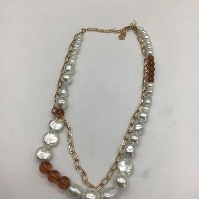 Vintage double necklace
