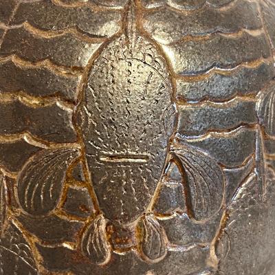 Winton & Rosa Eugene Signed/Numbered Cowpens Studio Pottery Teapot (S-RG)