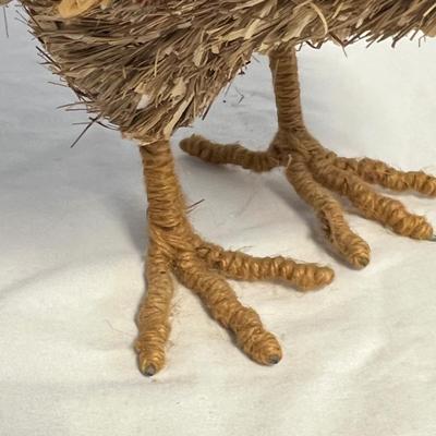 Collection of Roosters Including Signed & Large Patina Iron Statue (S-RG)