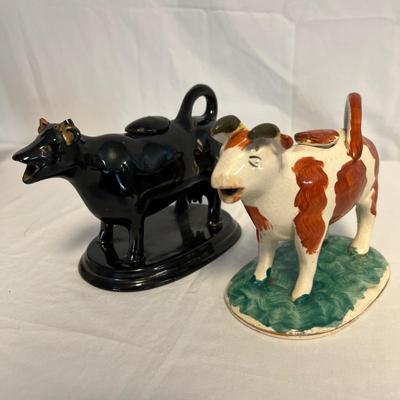 Lamalle Plus Bennington & Staffordshire Style Cow Creamers (S-RG)
