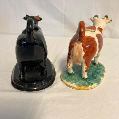 Lamalle Plus Bennington & Staffordshire Style Cow Creamers (S-RG)