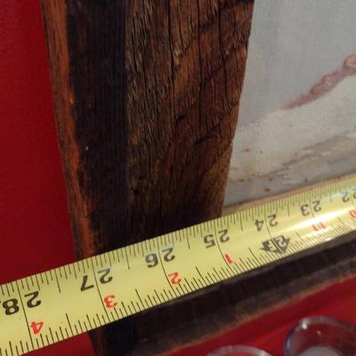 Framed Japanese Bunka Embroidery Rooster