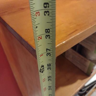 Solid Wood Pine Bookcase (No Contents)