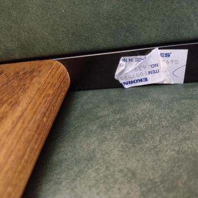 Ekornes Leather Gravity Chair Green Tone