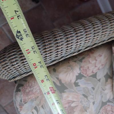 Wicker Rattan Patio Chair with Cushions Choice A