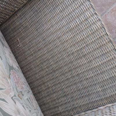 Wicker Rattan Patio Chair with Cushions Choice B