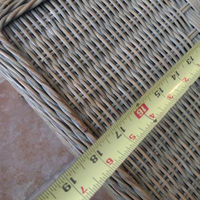 Wicker Rattan Patio Accent or Coffee Table