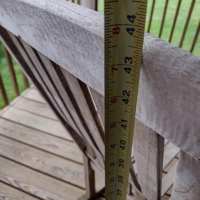 Wood Porch Rocker Choice A