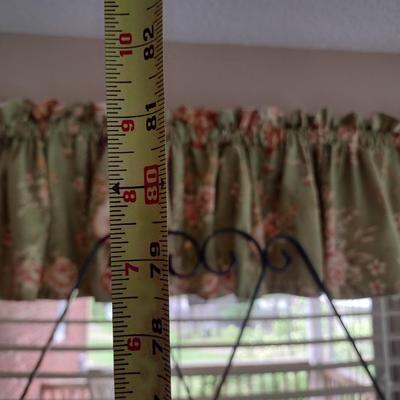 Wrought Metal Baker's Rack with Glass Shelves