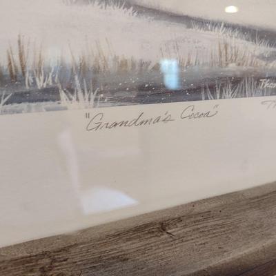 Framed Art Print 'Grandma's Coca' by Thomas Jefferson Knox 21/500