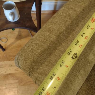 Upholstered Three Cushion Couch