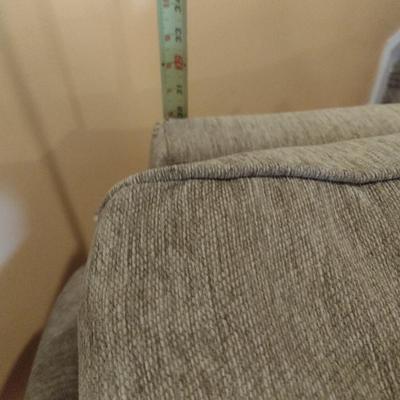 Upholstered Three Cushion Couch