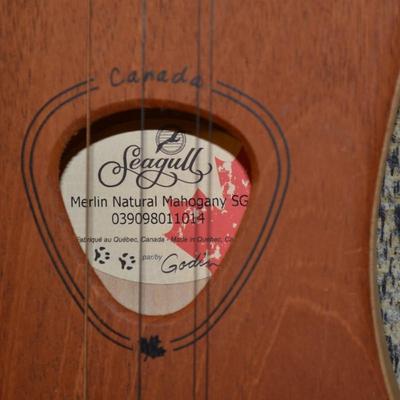 SEAGULL Merlin SG Mahogany & Birch Dulcimer Inspired Strum Stick