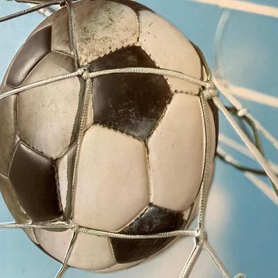 3D Soccer 1970s Poster 1058 Nova Rico Florence Italy