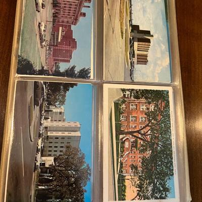 Vintage Oklahoma postcard album