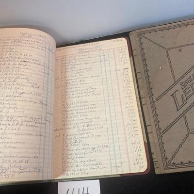 Vintage Ledgers