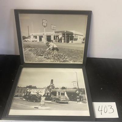 Vintage Gas Station Photos