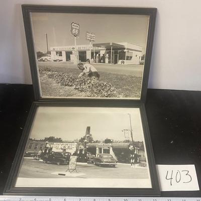 Vintage Gas Station Photos