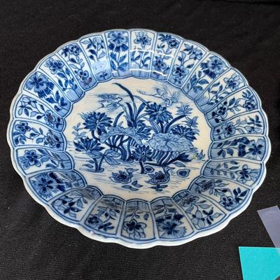 Antique Blue & White Plates