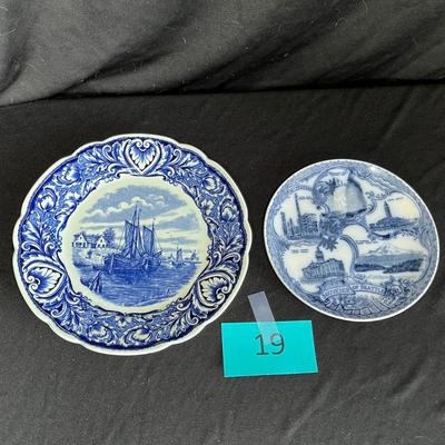 Delft Plate & Souvenir plate