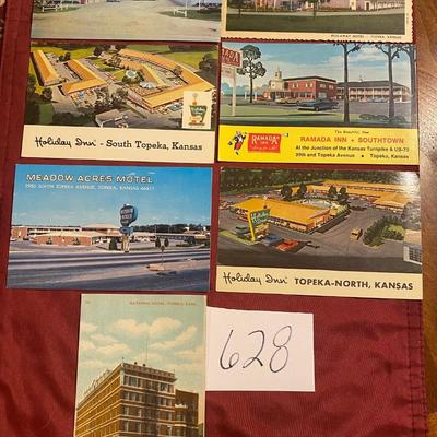 Topeka Ks Motel Postcards