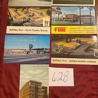 Topeka Ks Motel Postcards