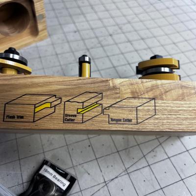 Sommerfeld's Tools Tongue & Groove Cabinetmaking Set