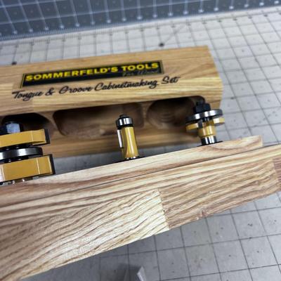 Sommerfeld's Tools Tongue & Groove Cabinetmaking Set