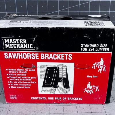 Set of Saw Horse Brackets 