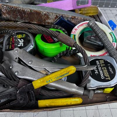 Mixed Tray of hand Tools