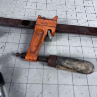 Wood Clamp and a "C" Clamp