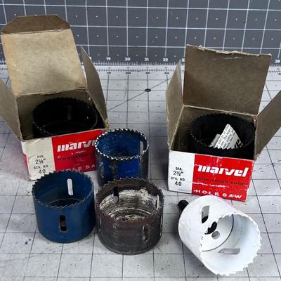 HOLE Saws Mixed lot 