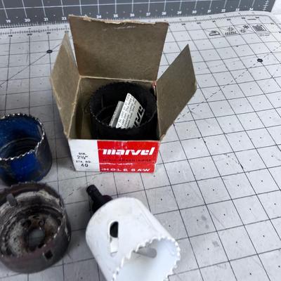 HOLE Saws Mixed lot 