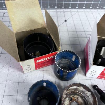 HOLE Saws Mixed lot 