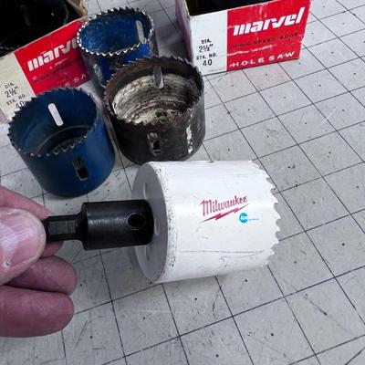 HOLE Saws Mixed lot 