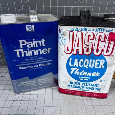 Paint Thinner and Turpentine 