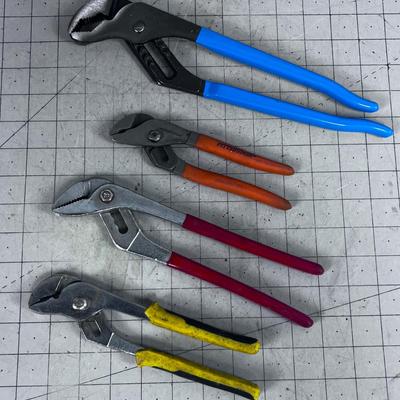 Channel Locks (4 Pair) 