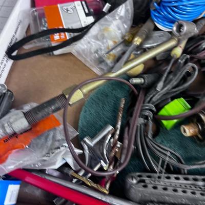 Tray of Garage Cleanout