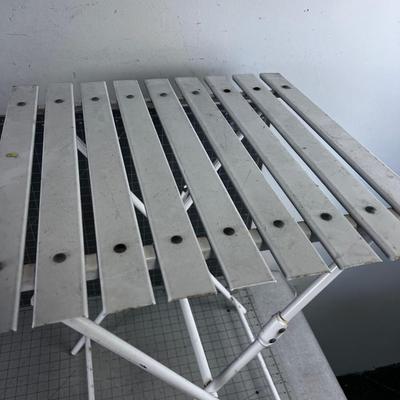 White Bistro Table 