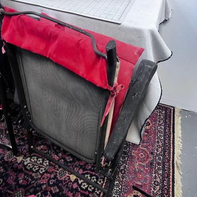 4- Folding Outdoor Chairs