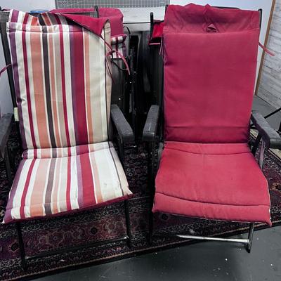 4- Folding Outdoor Chairs