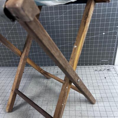 Vintage Camp Stool 