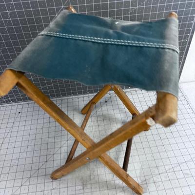 Vintage Camp Stool 