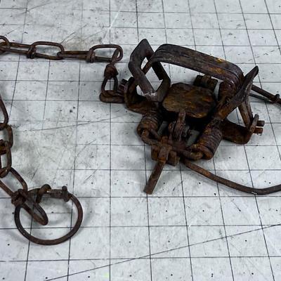 Antique Leg Hold Trap