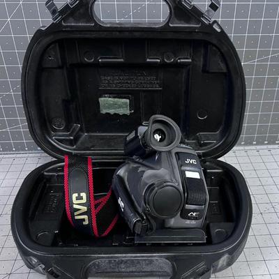 Compact VHS Movie Camera with Case