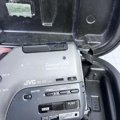 Compact VHS Movie Camera with Case