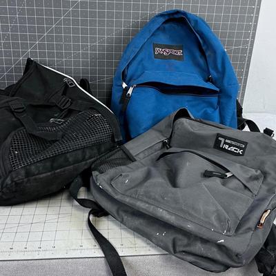 Back Packs (3) Jans Sport, Rustleâ€¦