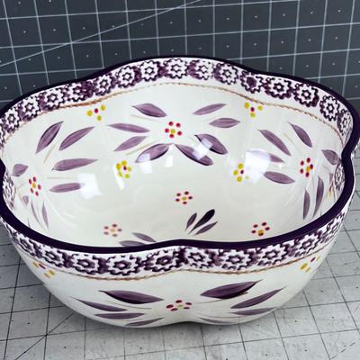 NEW Temptation Serving Bowl, Perhaps for Pop Corn
