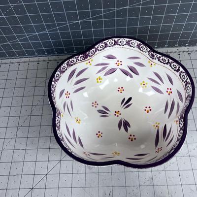 NEW Temptation Serving Bowl, Perhaps for Pop Corn