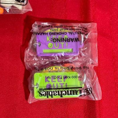 DONNY DOMINO, VINTAGE CHARLIE BROWN FIGURES, SOMA KARATE FIGURES, HUSKY HELPERS AND MORE